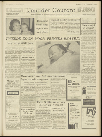 IJmuider Courant 1968-09-25