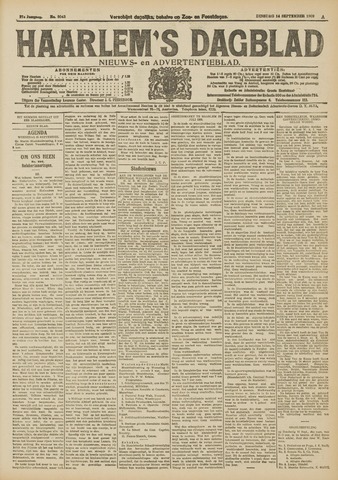 Haarlem's Dagblad 1909-09-14