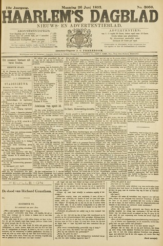 Haarlem's Dagblad 1893-06-26