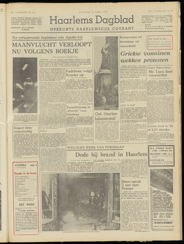 Haarlem's Dagblad 1970-04-13