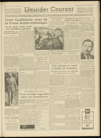 IJmuider Courant 1962-11-19