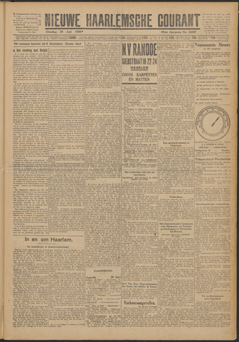 Nieuwe Haarlemsche Courant 1926-06-29