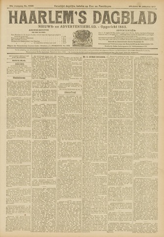 Haarlem's Dagblad 1917-01-19