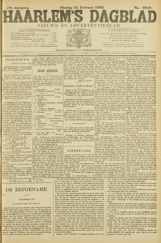 Haarlem's Dagblad 1893-02-21
