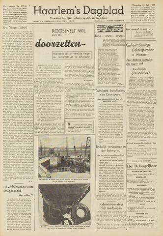 Haarlem's Dagblad 1939-07-12