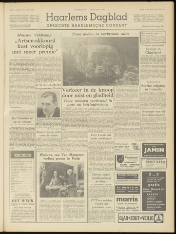 Haarlem's Dagblad 1967-01-07
