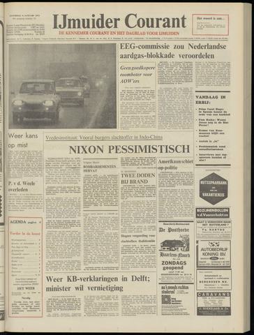IJmuider Courant 1973-01-06