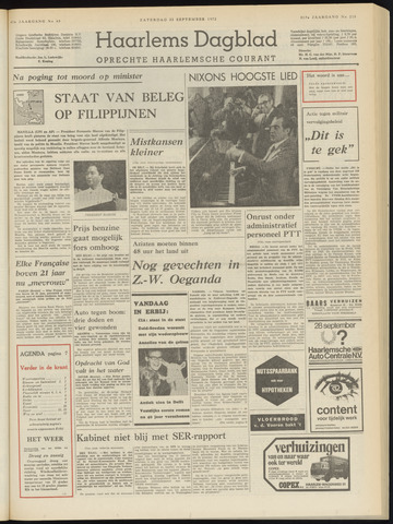 Haarlem's Dagblad 1972-09-23