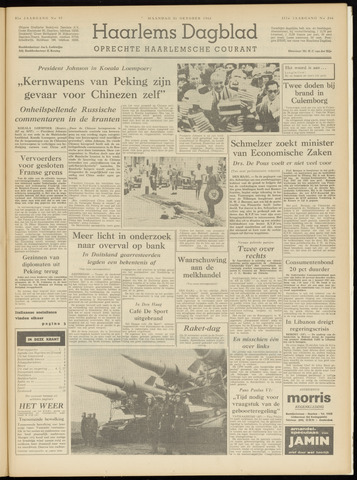 Haarlem's Dagblad 1966-10-31