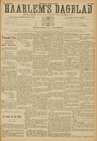 Haarlem's Dagblad 1898-02-21