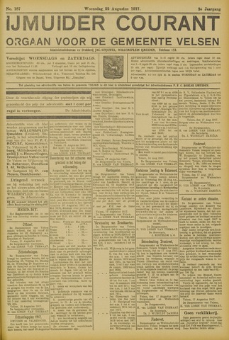 IJmuider Courant 1917-08-22