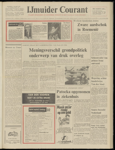 IJmuider Courant 1977-03-05