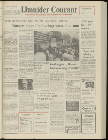IJmuider Courant 1974-04-05