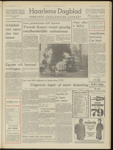 Haarlem's Dagblad 1971-02-04