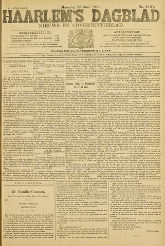 Haarlem's Dagblad 1890-06-23
