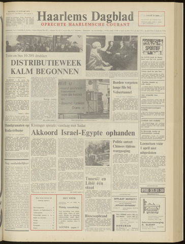 Haarlem's Dagblad 1974-01-14