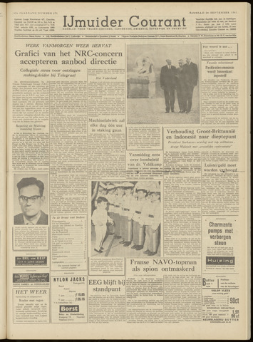 IJmuider Courant 1963-09-24
