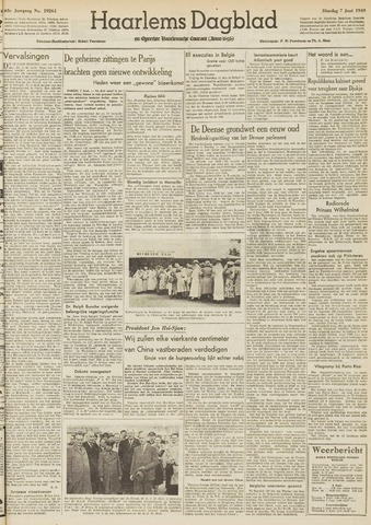 Haarlem's Dagblad 1949-06-07