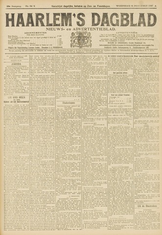 Haarlem's Dagblad 1910-11-16