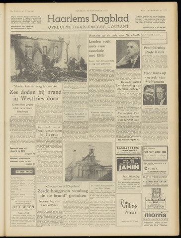 Haarlem's Dagblad 1967-11-28