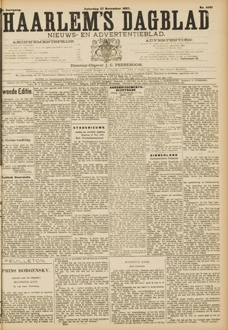 Haarlem's Dagblad 1897-11-27