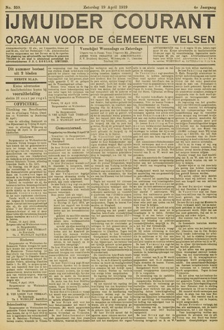 IJmuider Courant 1919-04-19