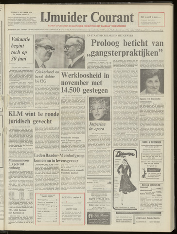 IJmuider Courant 1974-12-03