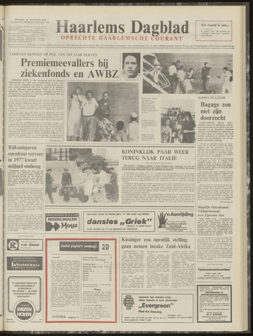 Haarlem's Dagblad 1976-08-24