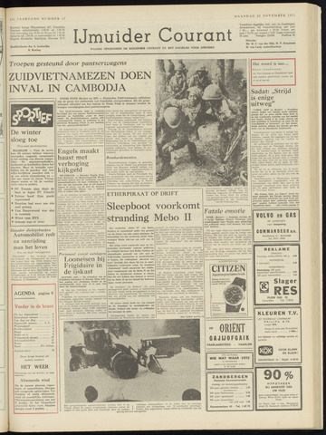 IJmuider Courant 1971-11-22
