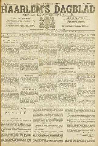 Haarlem's Dagblad 1891-08-19