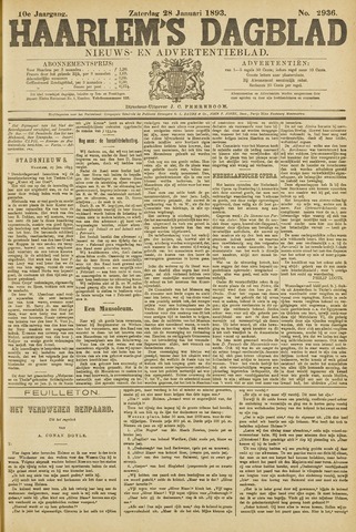 Haarlem's Dagblad 1893-01-28