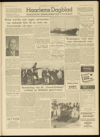 Haarlem's Dagblad 1961-10-19