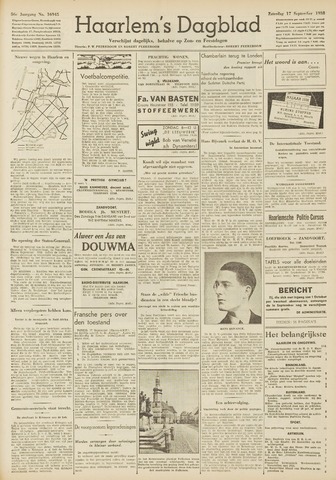 Haarlem's Dagblad 1938-09-17