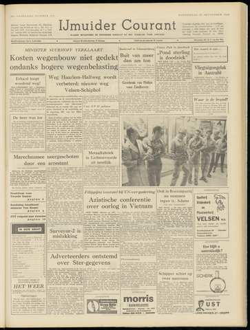 IJmuider Courant 1966-09-22