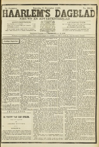 Haarlem's Dagblad 1890-12-06