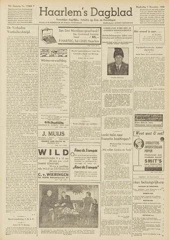 Haarlem's Dagblad 1938-12-01