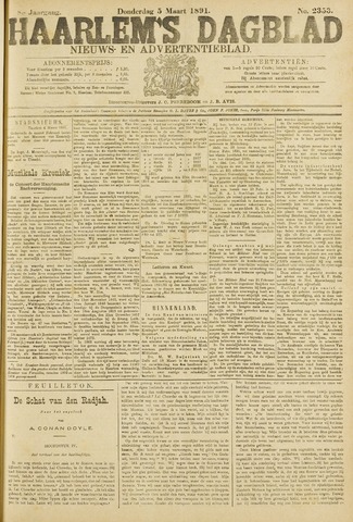 Haarlem's Dagblad 1891-03-05