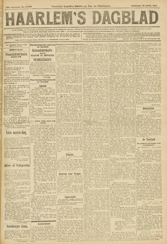 Haarlem's Dagblad 1918-04-23