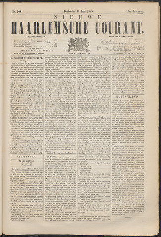 Nieuwe Haarlemsche Courant 1885-06-11