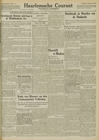 Haarlemsche Courant 1942-08-17