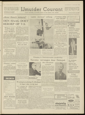 IJmuider Courant 1968-01-06