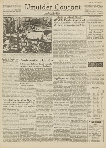 IJmuider Courant 1956-01-14