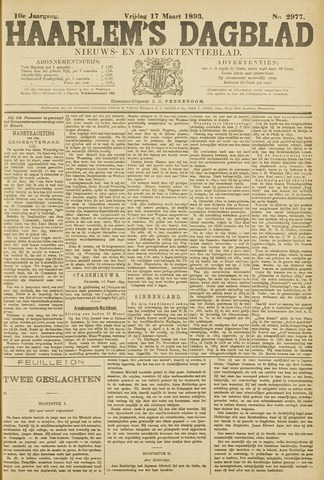 Haarlem's Dagblad 1893-03-17