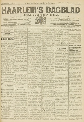 Haarlem's Dagblad 1914-09-10