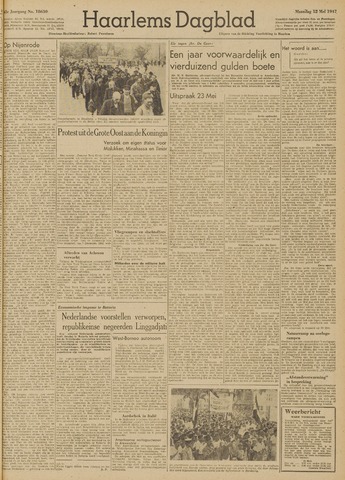 Haarlem's Dagblad 1947-05-12