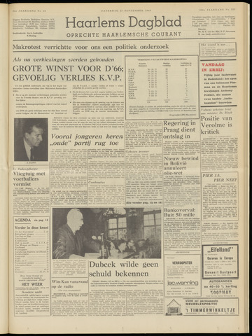 Haarlem's Dagblad 1969-09-27