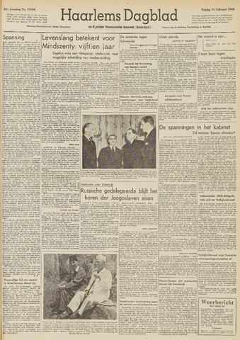 Haarlem's Dagblad 1949-02-11
