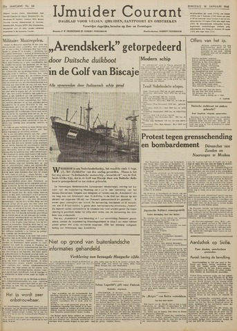 IJmuider Courant 1940-01-16