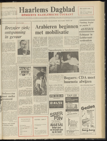 Haarlem's Dagblad 1974-12-16