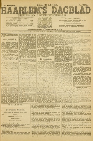 Haarlem's Dagblad 1890-07-25